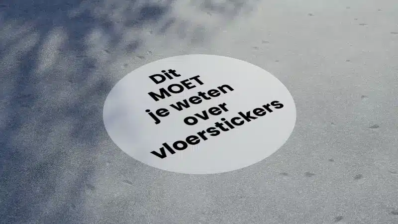 hipprint vloersticker uitgelicht afb