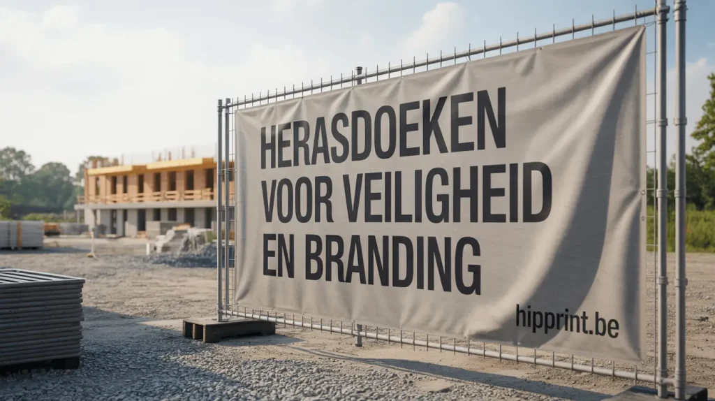 Herasdoeken voor veiligheid en branding 3 Herasdoeken voor veiligheid en branding ()met de tekst hipprint be